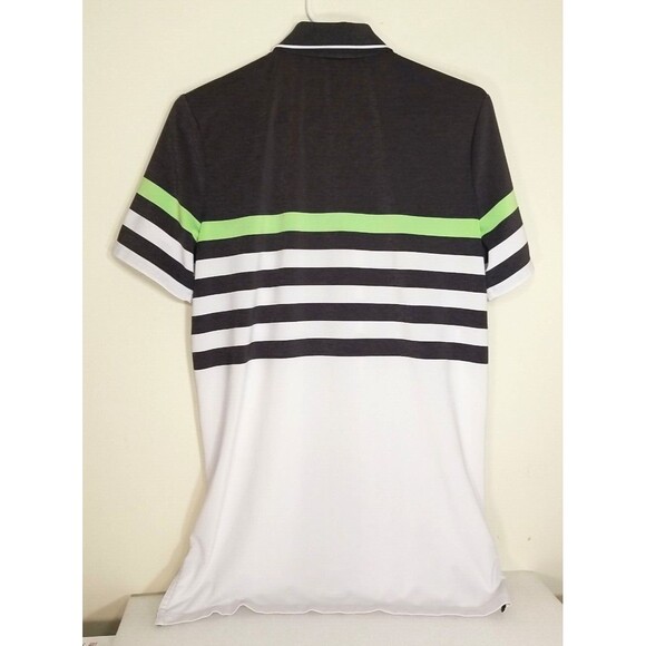 The Ocean Course RLX Ralph Lauren Golf Polo Shirt S Men Stripped Kiawah B4 - Picture 2 of 6